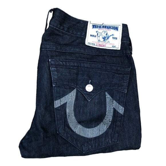 Vintage True Religion Jeans Size 34 STRAIGHT - Picture 1 of 5